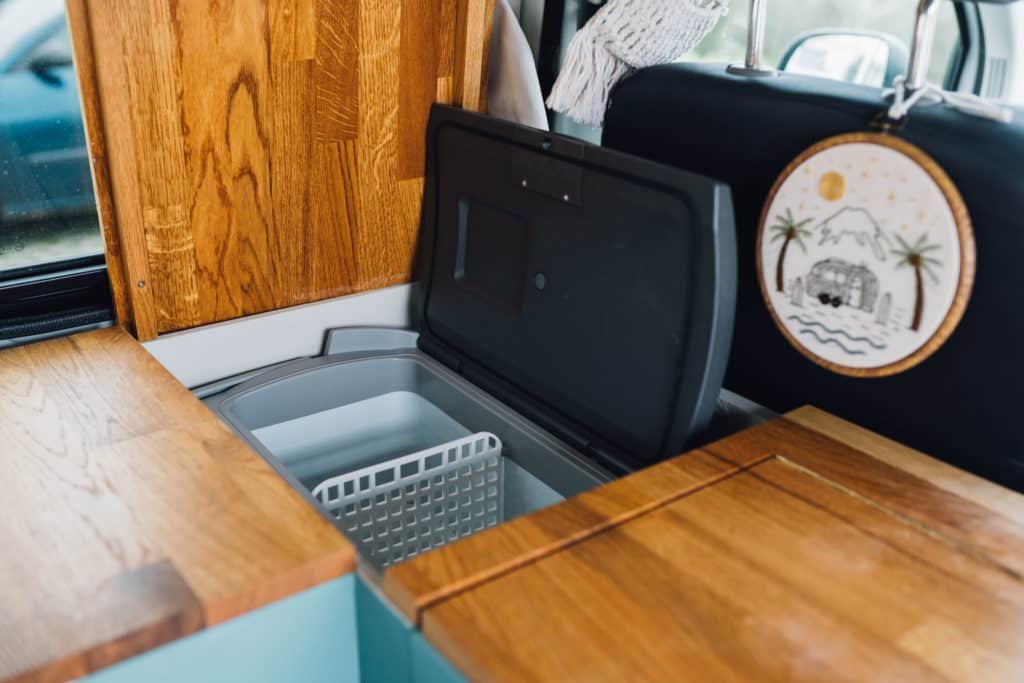 vw t5 camping Kühlschrank