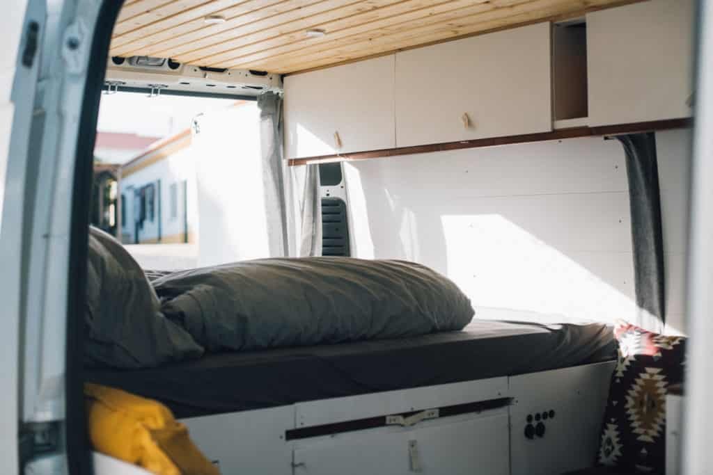 Stauraum im Camper Hängeschränke