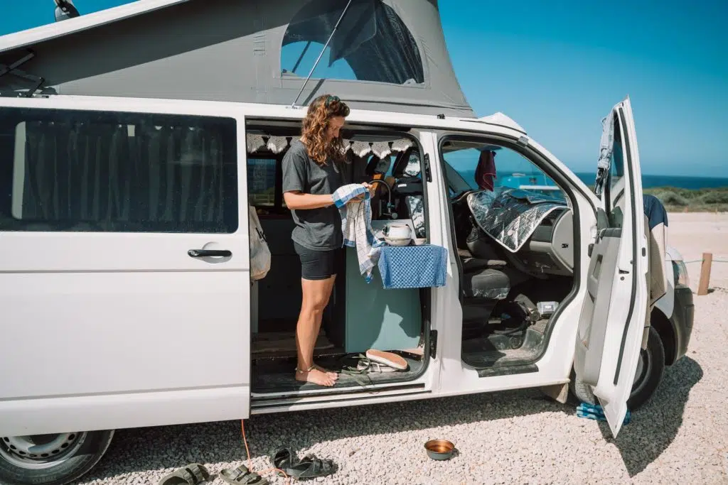 Wildcampen in Portugal freistehen